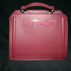 Evelyn Burgundy Crossbody Bag